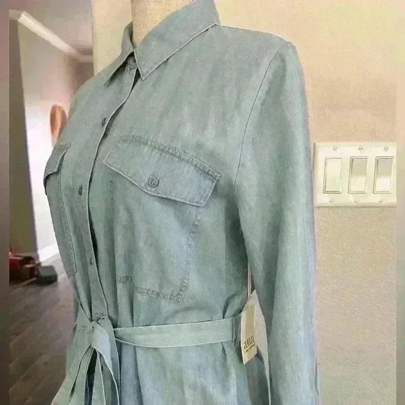 Ana a new approach Light Wash Dress - Picture 14 of 14